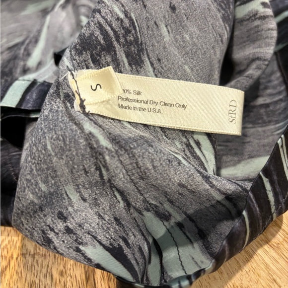 Society For Rational Dress Size Small Mini 100% Silk Dress - Picture 5 of 9